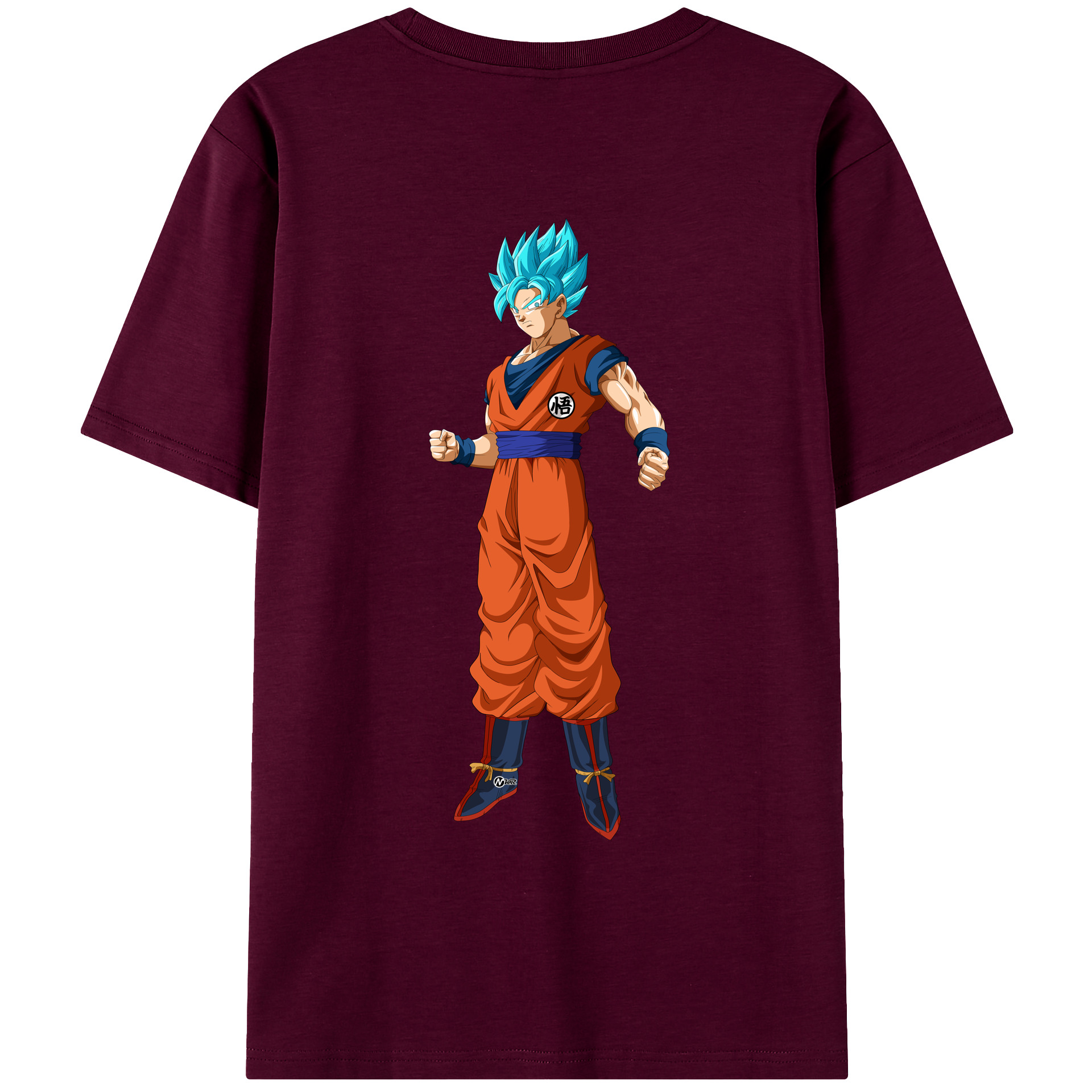 （画像用） ドラゴンボール 孫悟空（そん ごくう）Son Goku カカロット DRAGON BALL Kakarotto レディース半袖Tシャツ(バックプリント)